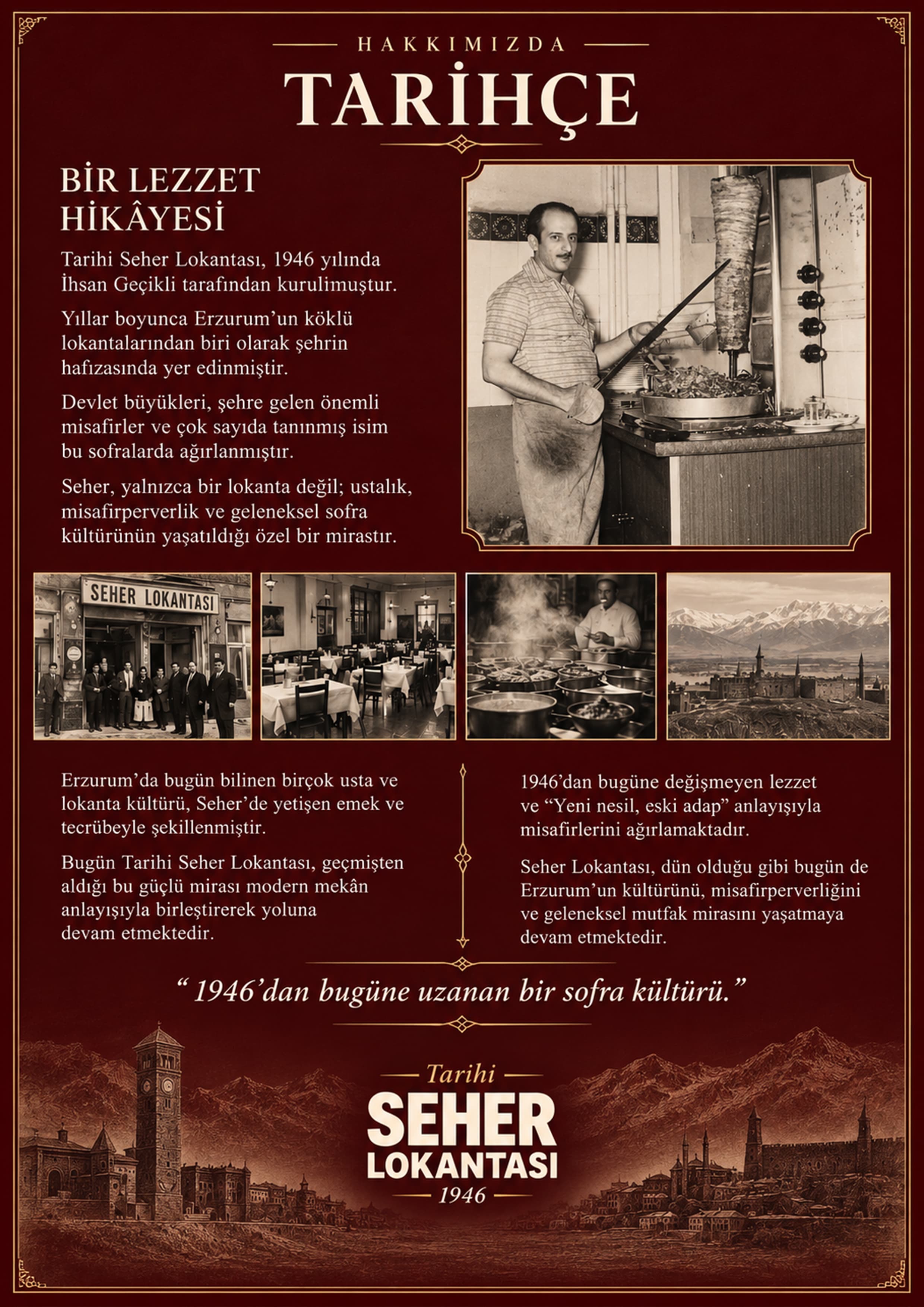 Tarihi Seher Lokantası hakkında ve tarihçe — sayfa 3